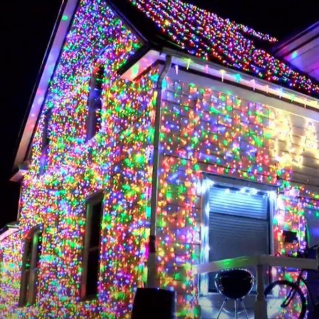 Instalatie rola fir 100 metri, 600 LED