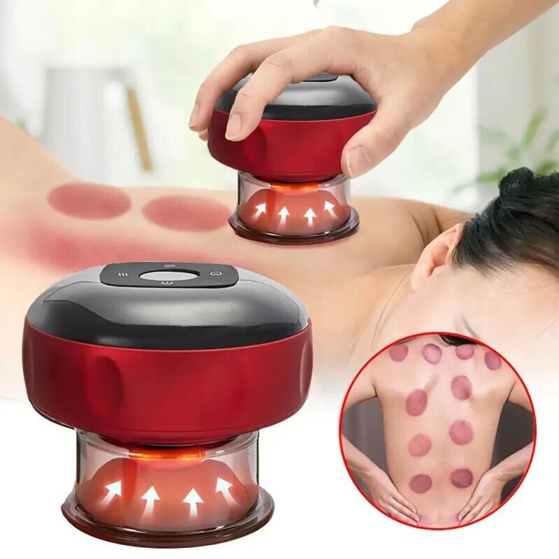 Aparat de masaj 3 in 1 cu incalzire si vacuum
