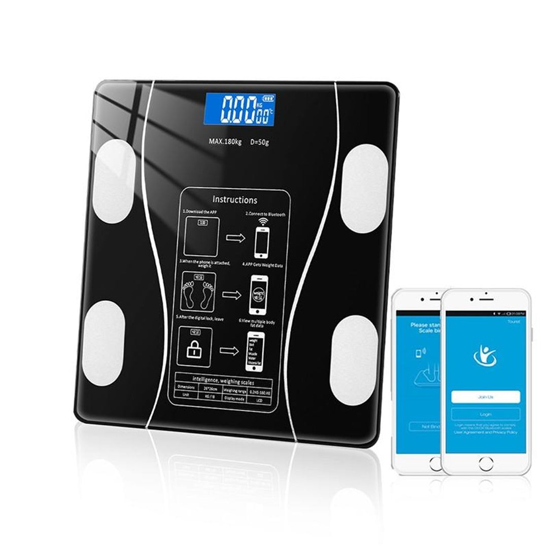 Cantar inteligent cu functie bluetooth, aplicatie mobil, display LCD