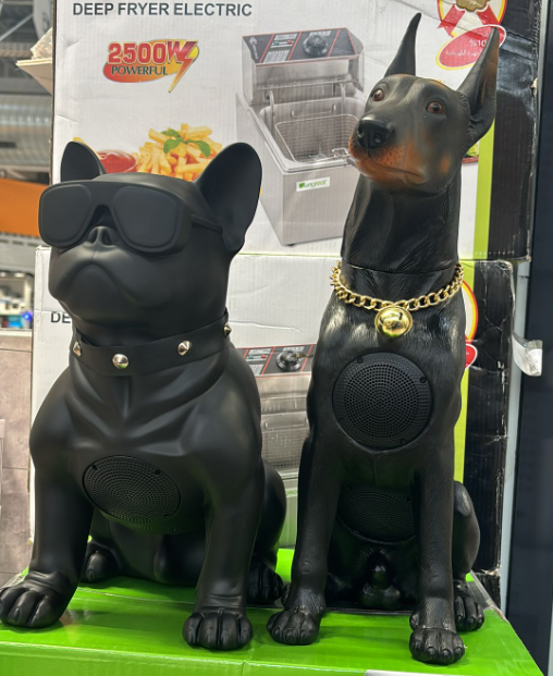 Boxa portabila wireless caine Bulldog/Doberman