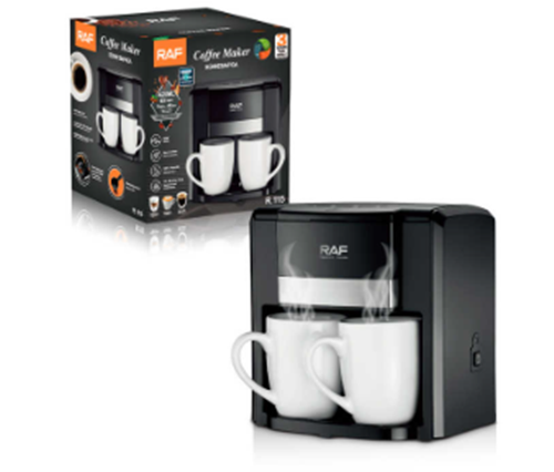 Espressor cafea, 2 cani simultan, RAF 420 ml