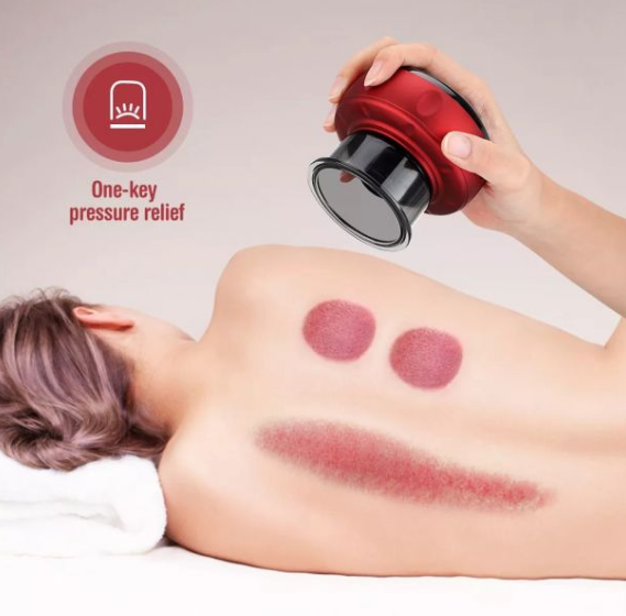 Aparat de masaj cu ventuza vacuum