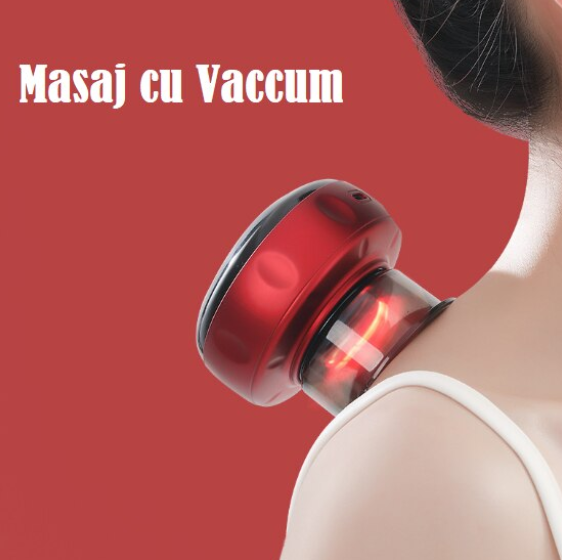 Aparat de masaj cu ventuza vacuum
