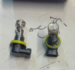 Set 2x Leduri H11 LED K88, 280W, 28000 lumeni, lumina rece