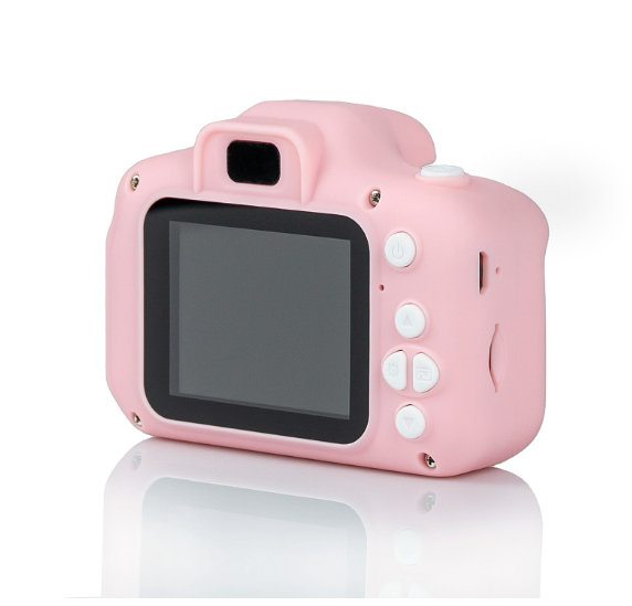 Camera pentru copii Extralink H31 Single Pink, 1080P 30fps, 12Mpix, IP68, 400 mAh, LCD display 2.0", Constructie durabila, ABS/Plastic/Silicon
