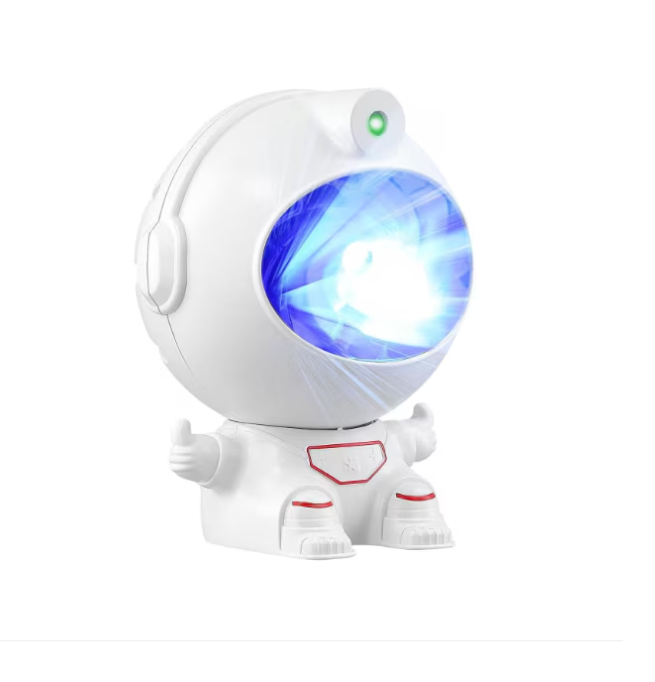 Astronaut Proiector LED si Laser, Nebuloase, Cer instelat si Galaxii, cu 12 efecte de culoare, alimentare USB, Telecomanda, VisionXXI