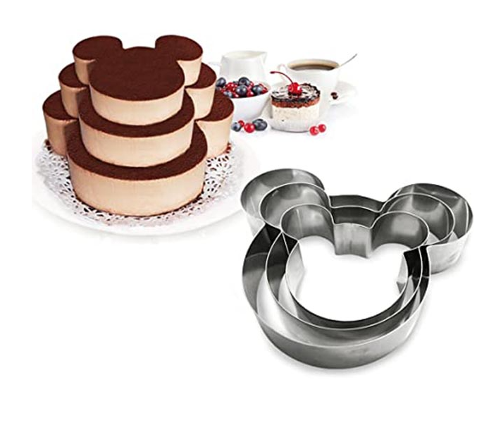 Set 3 Inele Tort Multietajat - Mickey Mouse