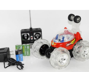 Masina acrobatica cu telecomanda si lumini - Stunt Car