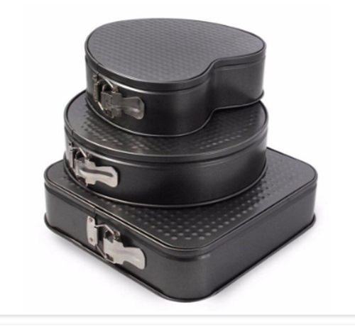 Set 3 forme pentru prajituri - forma rotunda, patrata si inima