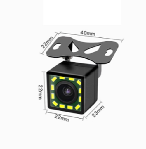 Camera marsarier cu 12 LED HD, unghi 170 grade, linii ghidaj