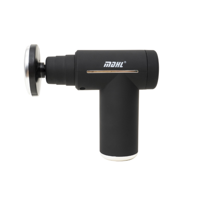 Aparat pentru masaj, tip pistol, 6 capete, 6 trepte de viteza, incarcare USB