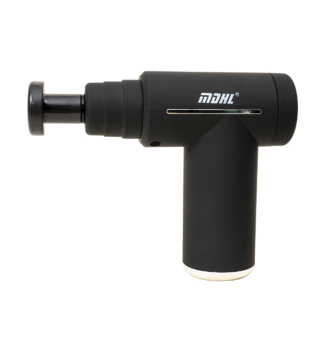 Aparat pentru masaj, tip pistol, 6 capete, 6 trepte de viteza, incarcare USB