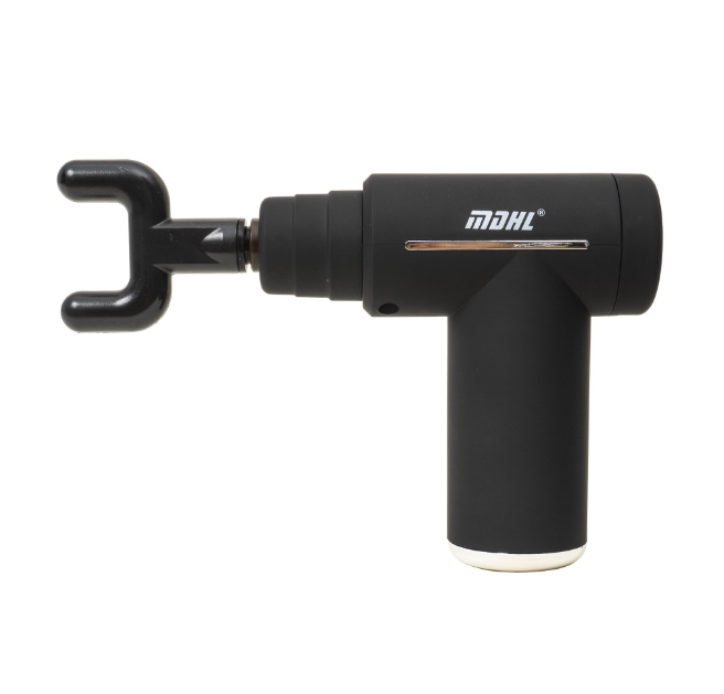 Aparat pentru masaj, tip pistol, 6 capete, 6 trepte de viteza, incarcare USB