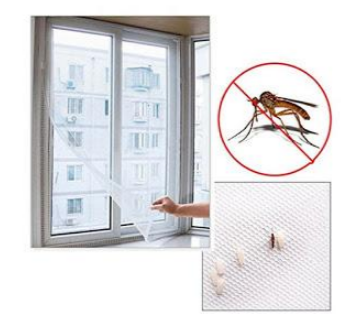 Set 10 plase impotriva insectelor pentru fereastra 130 x 150 cm