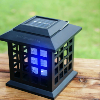 Felinar solar antiinsecte, lumina UV