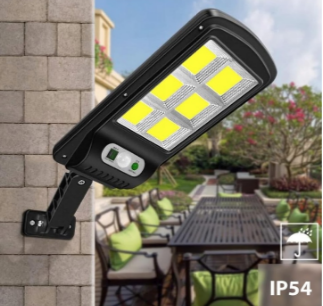 Set 2 x Lampa solara stradala 120 LED, 6 casete 36w