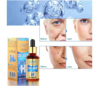 Set 3 x Ser facial cu colagen, 30 ml