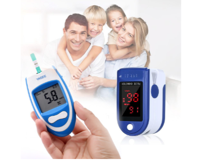 Aparat Glucometru + Aparat PulsOximetru