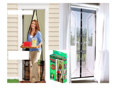 Set 2 perdele magnetice antiinsecte 210 x 100 cm