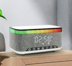 Ceas LED Wireless Charger, Radio Bluetooth, MD-S300