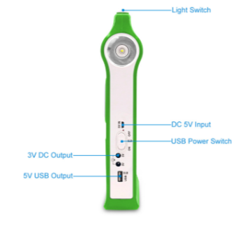 Lampa cu panou solar, EP-038A