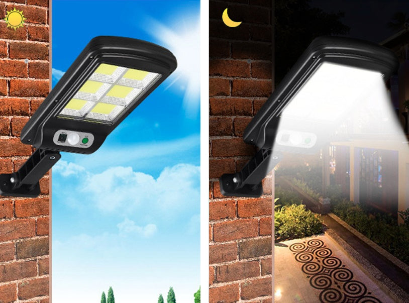 SET LAMPA SOLARA 90W COB CU TELECOMANDA