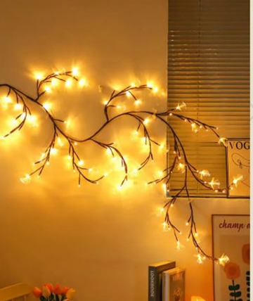 Ghirlanda luminoasa decorativa cu ramuri flexibile – 1.6 m