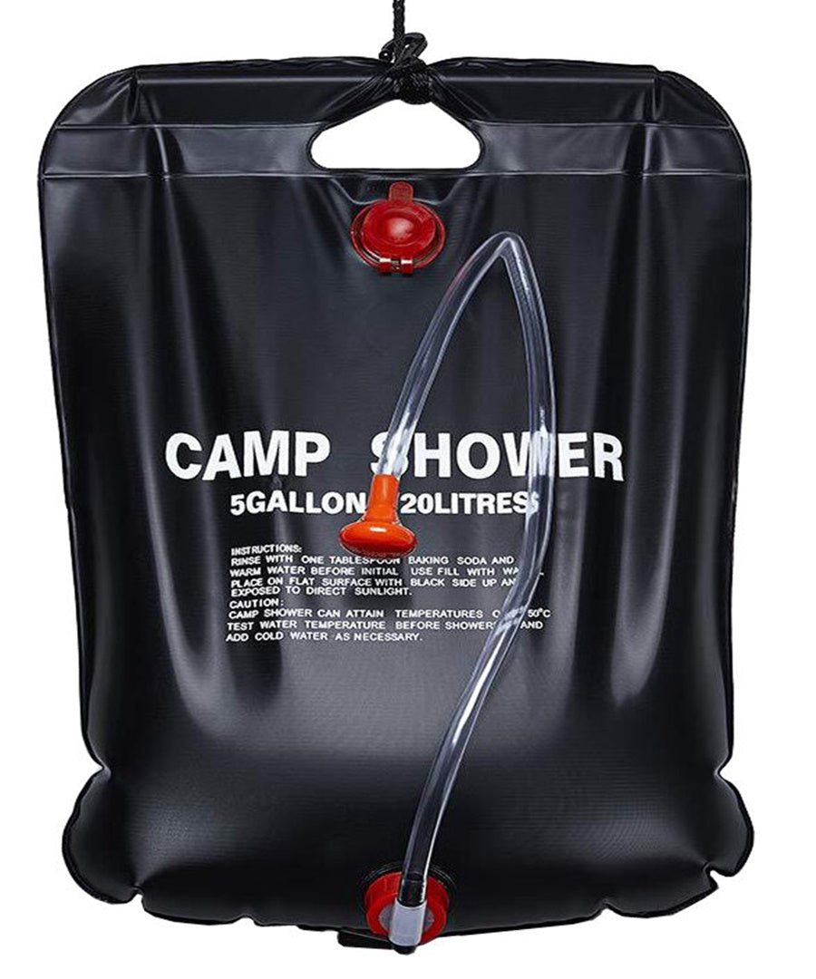 Dus portabil pentru camping, PVC, reglabil, capacitate 20 litri
