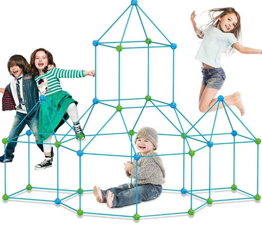 Kit de constructie a unei fortarete pentru copii FortKid