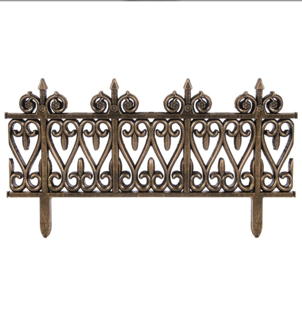 Gardulet decorativ de culoare Bronz 62x35cm