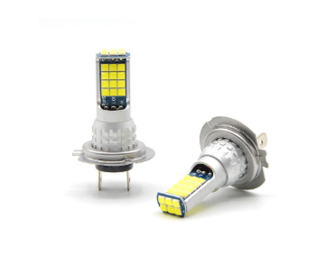 Set 2 becuri auto LED H7 , 8500LM, 6000K, 80W