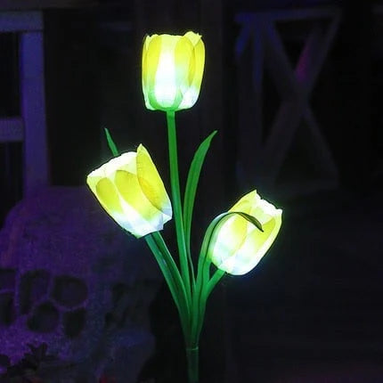 Set 2 x Lampi Solare Lalele Decorative, 70cm, IP66, LED