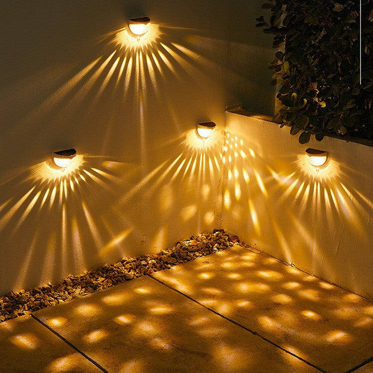 Set 2/4/6 lampi solare SUN cu senzor de lumina