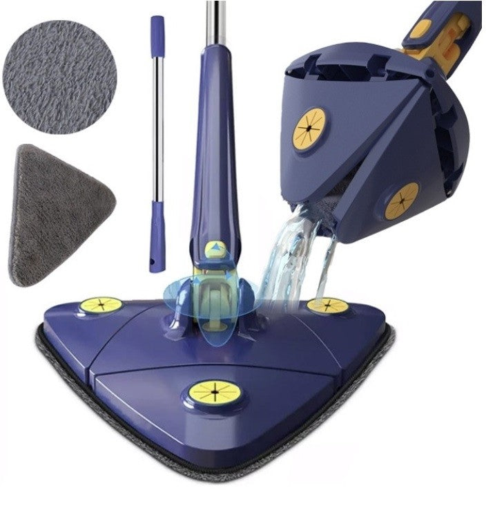Mop multifunctional triunghi, rotire 360 grade