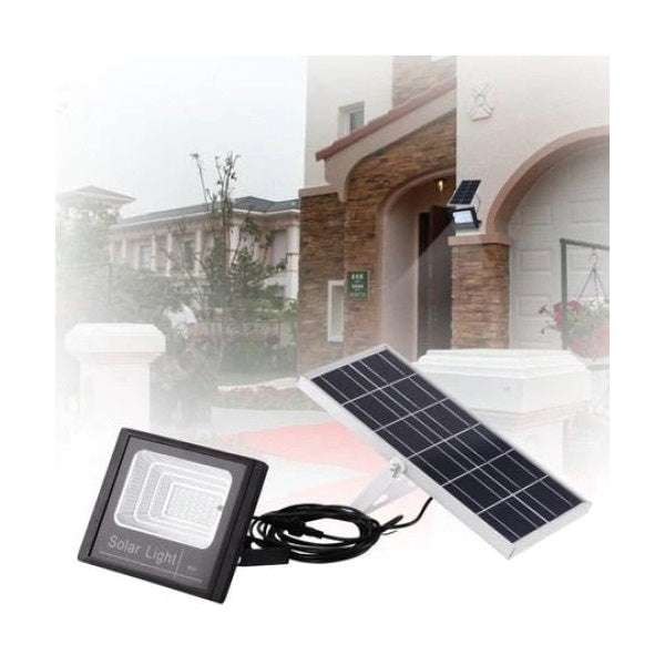 Proiector 100w cu panou solar si telecomanda cu functii multiple