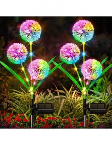 Set 2 x Lampa solara LED, decoratiune gradina