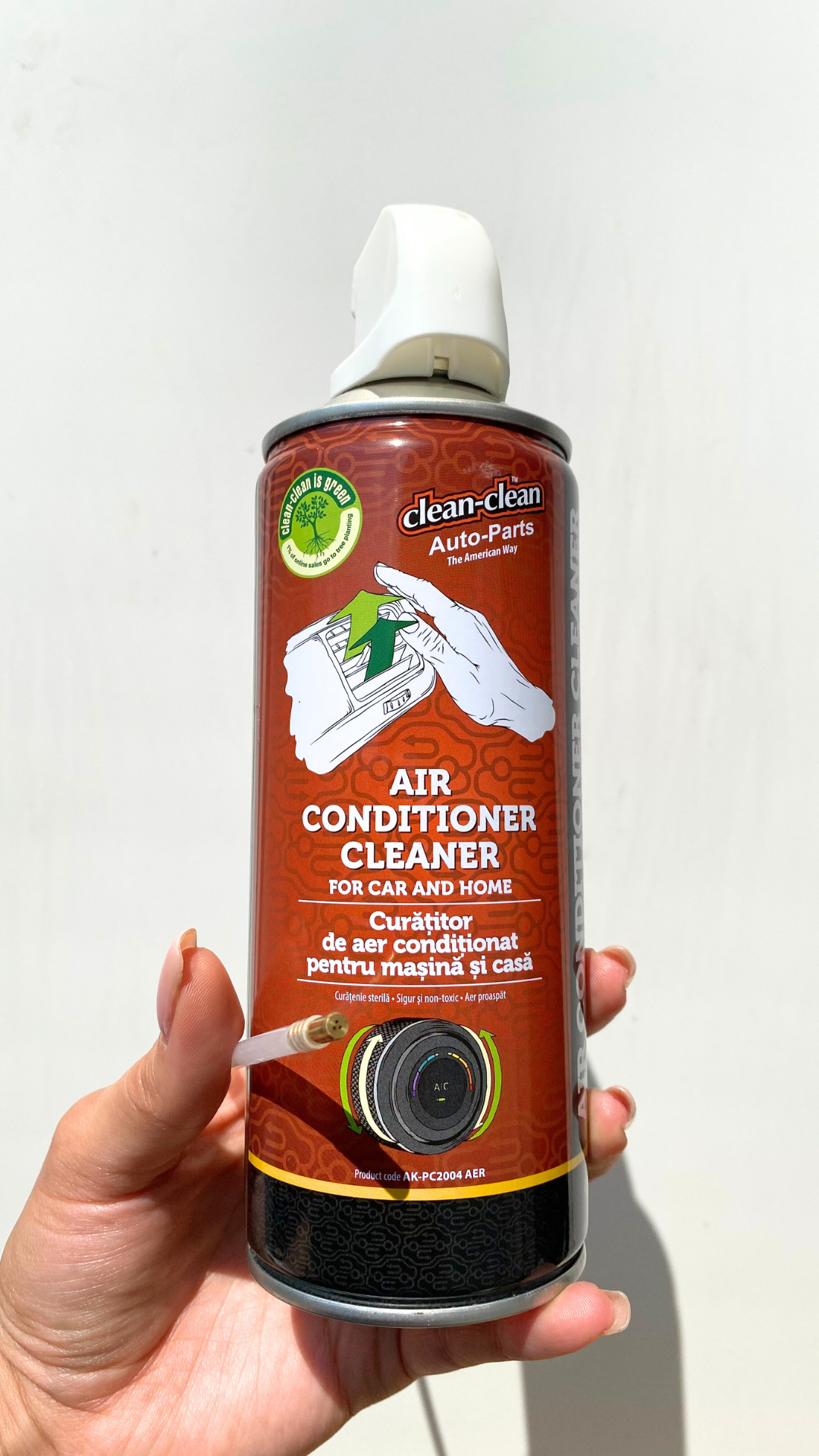 Set 2x Spray spuma curatare instalatie climatizare pentru casa si masina , 450 ml