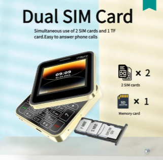 Telefon Mini i19 Pro Slide Button – 2.4" Dual SIM, Bluetooth, Camera