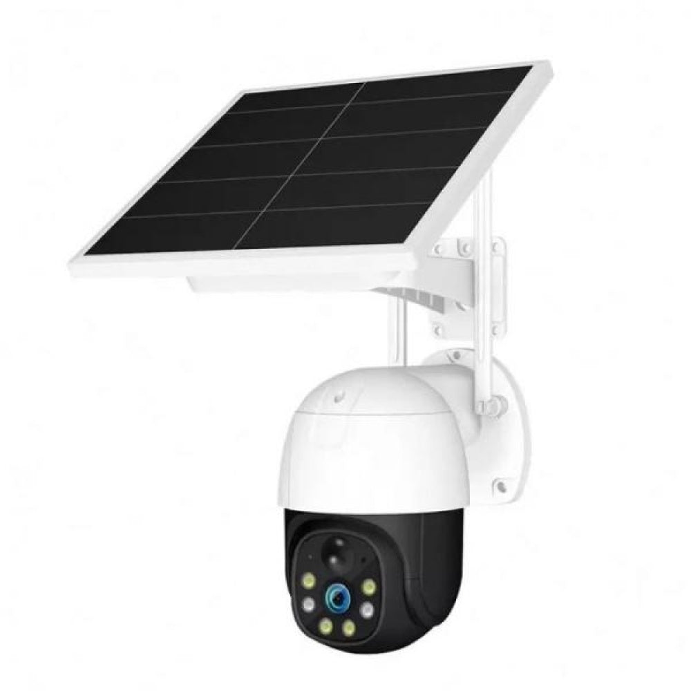 Camera de supraveghere pentru exterior cu incarcare solara
