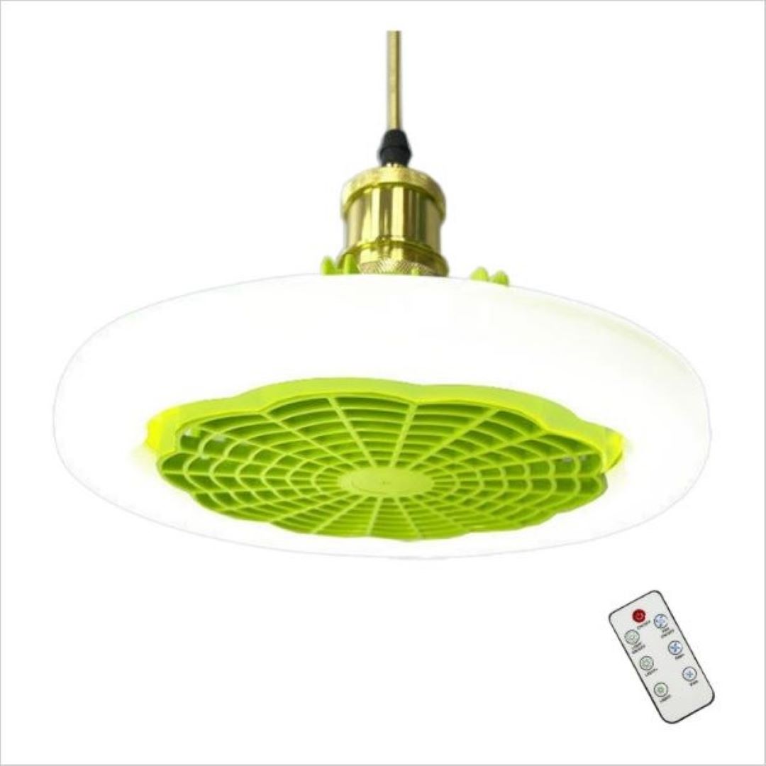 Ventilator de tavan cu lumini integrate, 30W, E27