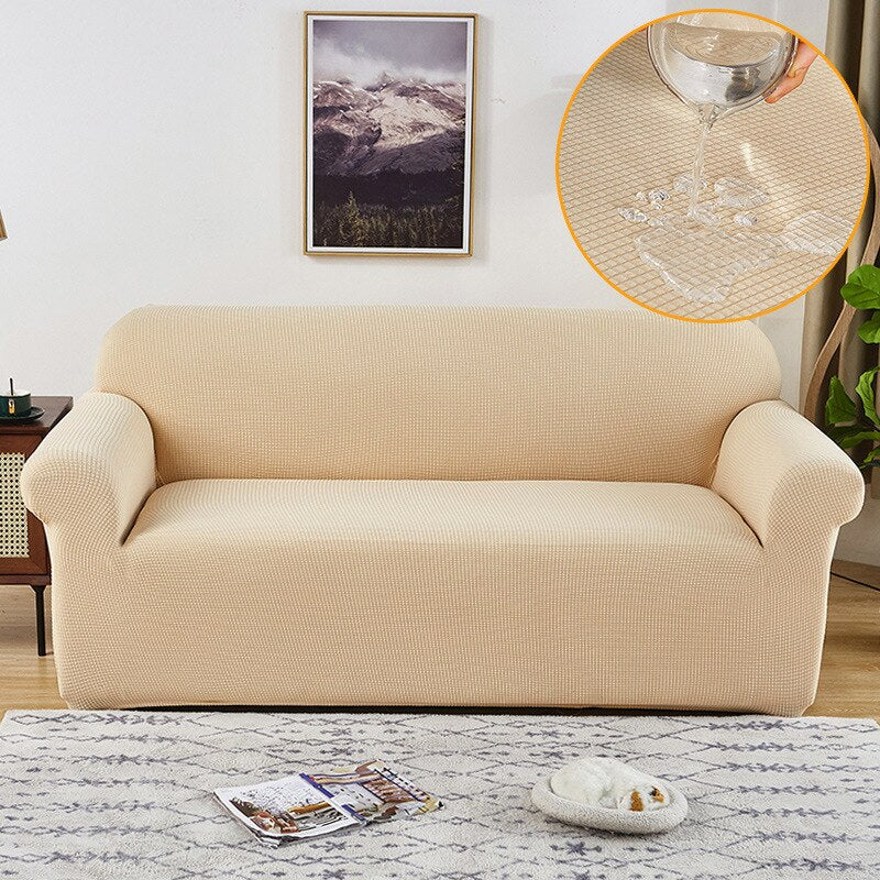 Huse texturate premium pentru canapea, bumbac, diferite culori, Rezistente la apa, Universale