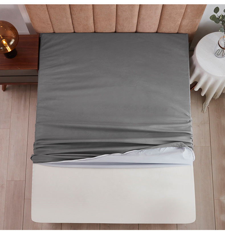 Husa premium pentru protectie saltea, impermeabila, bumbac 100%