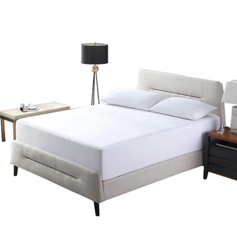 Husa premium pentru protectie saltea, impermeabila, bumbac 100%