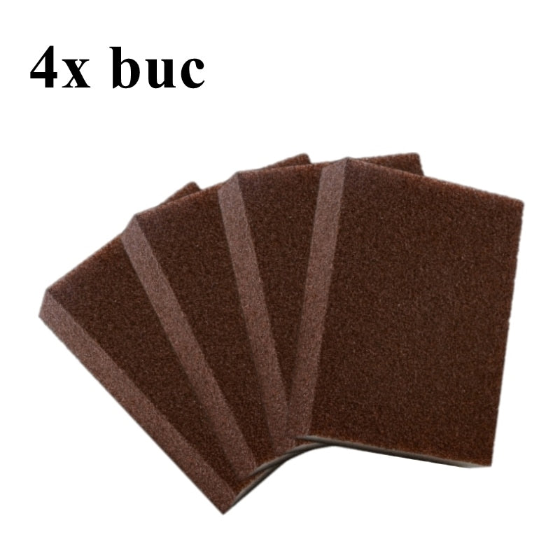 SET 2x/4x/6x Burete abraziv pentru suprafete din metal