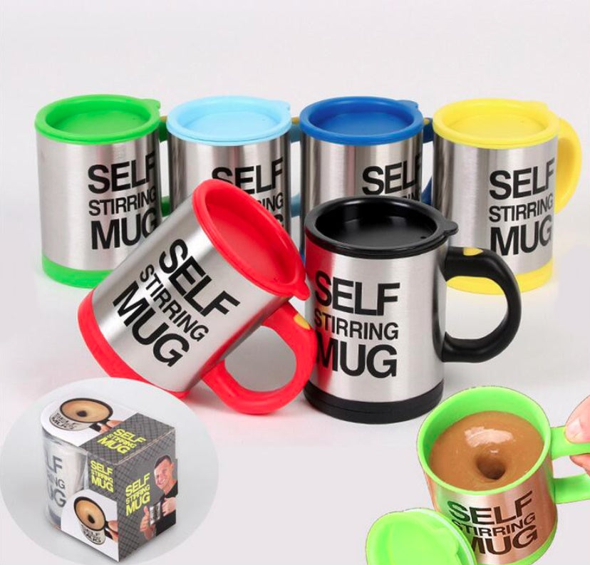 Cana cu amestecare automata Self-Stirring Mug