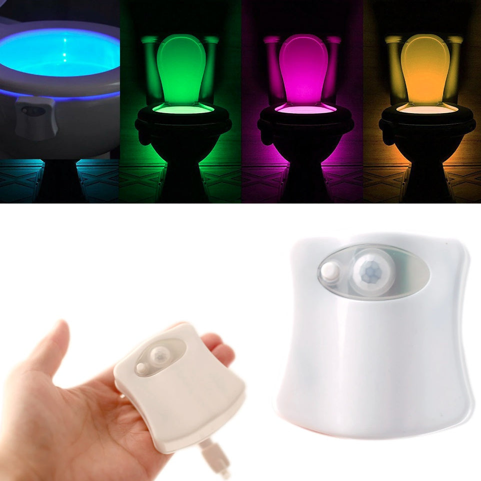 set 2 x Lampa LED pentru toaleta cu senzor de lumina