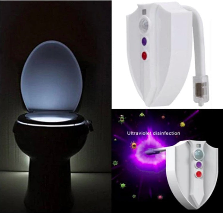 set 2 x Lampa LED pentru toaleta cu senzor de lumina