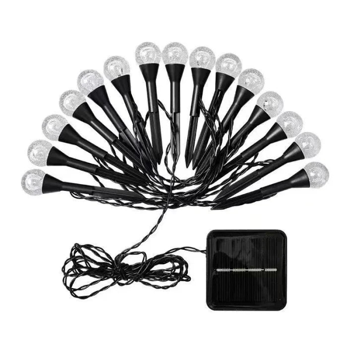 Lampa solara 20 bulbi LED - Multicolor