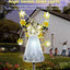 Lampa solara decorativa ingeras, rezistenta la intemperii