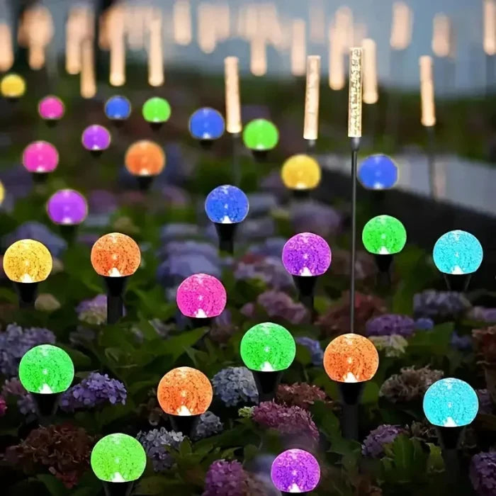 Lampa solara 20 bulbi LED - Multicolor